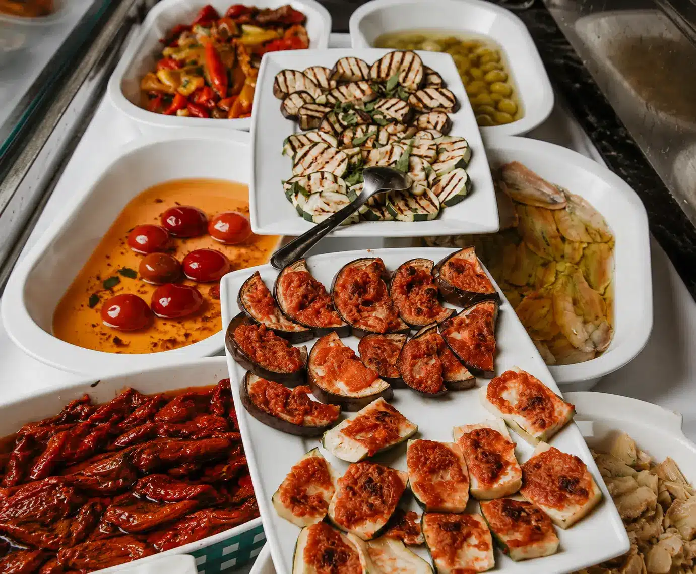 Italienische Antipasti im Restaurant Corallo in Zürich