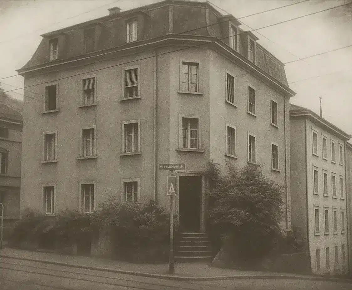 Historische Aufnahme des Restaurant Corallo in Zürich