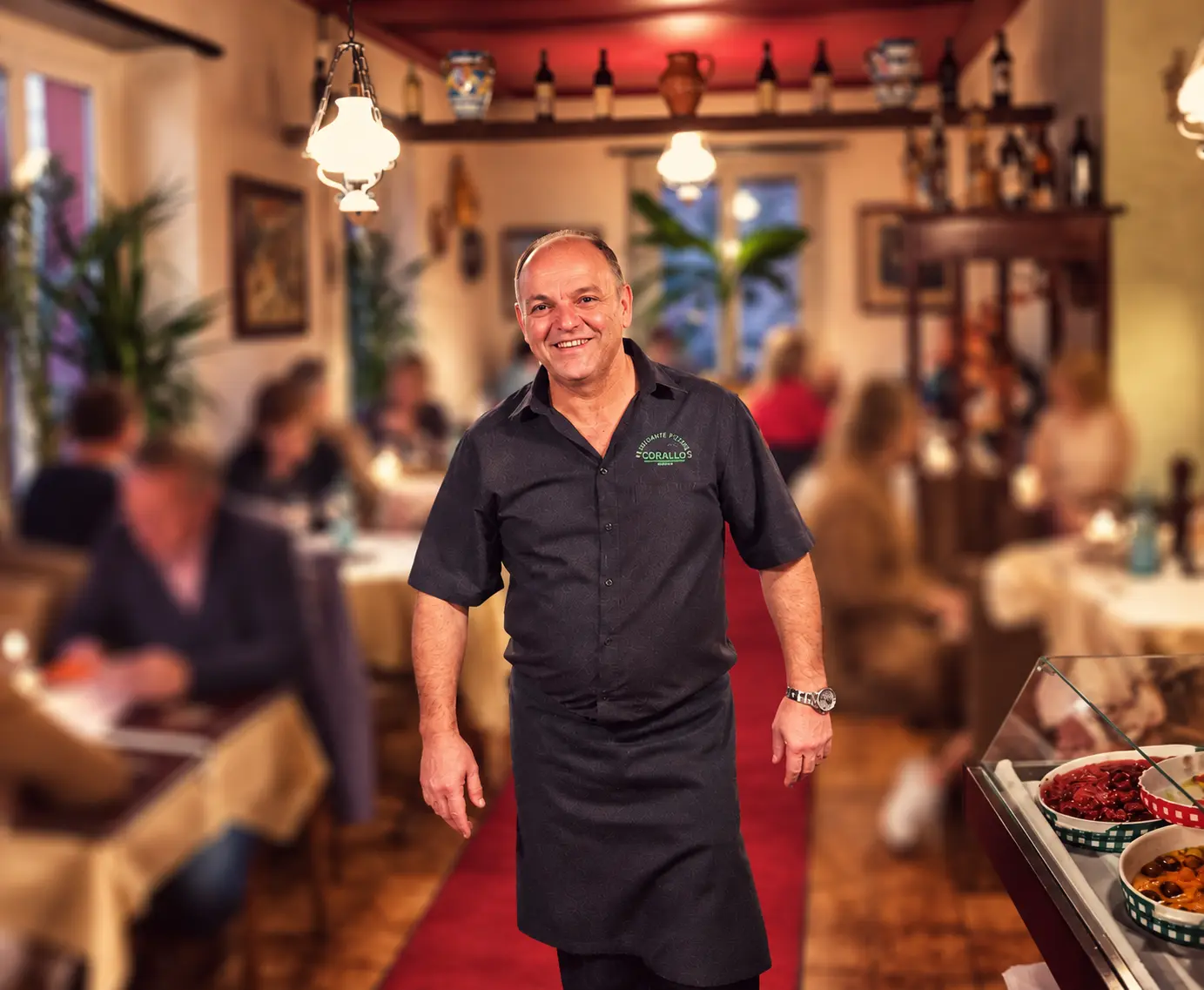 Zico, Inhaber und Küchenchef des Restaurant Corallo in Zürich