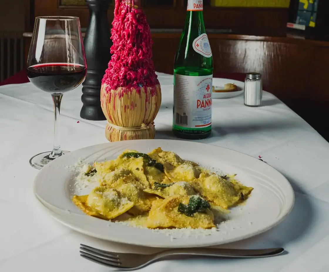 Hausgemachte Pasta in der Pizzeria Corallo in Zürich